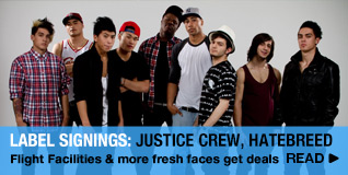 Label Signings: Justice Crew, hatebreed Flight Facilities & more fresh faces get deals