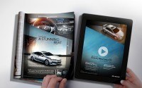 2013 Lexus ES Print Ad Comes to Life in Sports Illustrated with Help from iPad