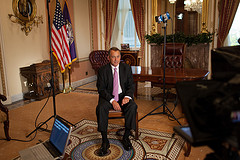 Speaker John Boehner finishes a video recording in the Speaker's Ceremonial Office at the U.S. Capitol. September 21, 2012. (Official Photo by Bryant Avondoglio)

---
This official Speaker of the House photograph is being made available only for publication by news organizations and/or for personal use printing by the subject(s) of the photograph. The photograph may not be manipulated in any way and may not be used in commercial or political materials, advertisements, emails, products, promotions that in any way suggests approval or endorsement of the Speaker of the House or any Member of Congress.