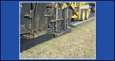 Safety EdgeSM is installed during paving using a commercially available shoe that attaches to existing equipment in just a few minutes.