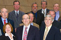  Panelists from the Airline Ground Safety Panel gathered with Assistant Secretary for OSHA Dr. David Michaels for a photo. Click for a larger image.