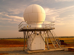 Picture of the X-band scanning ARM precipitation radar