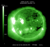 Latest GOES SXI  image, link to large image