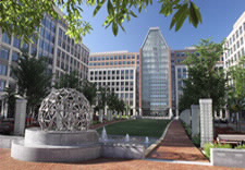 Photo of USPTO campus.