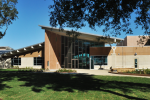 The back side of the Community Center in Largo, Florida.