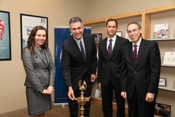 Under Secretary Sánchez with inauguration participants