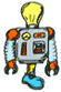 image of colorful robot