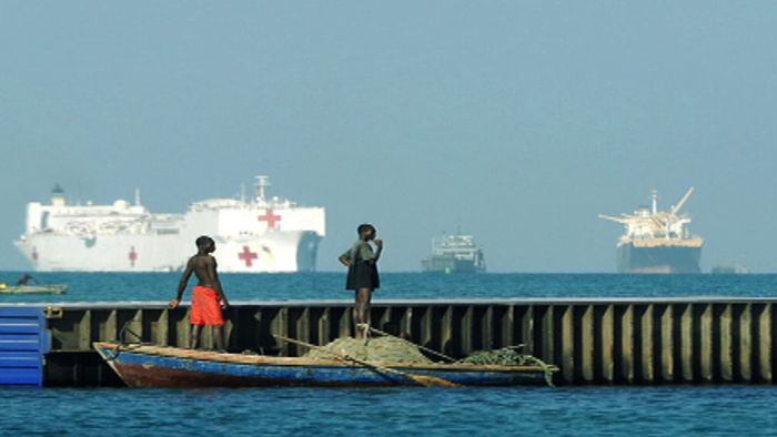 USNS Comfort - The Great White Angel From America Video