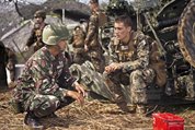 U.S., Philippine Troops Conduct Howitzer Training in Palayan City, Philippines