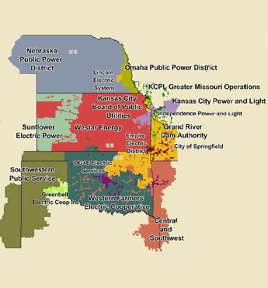 2007 Southwest Power Pool (SPP) Regions