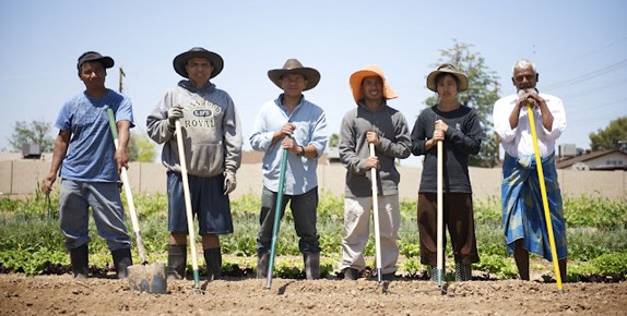 Photo of Burmese farmers