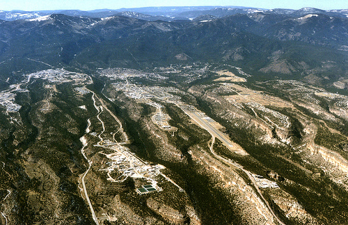 Aerial View of Los Alamos National Laboratory