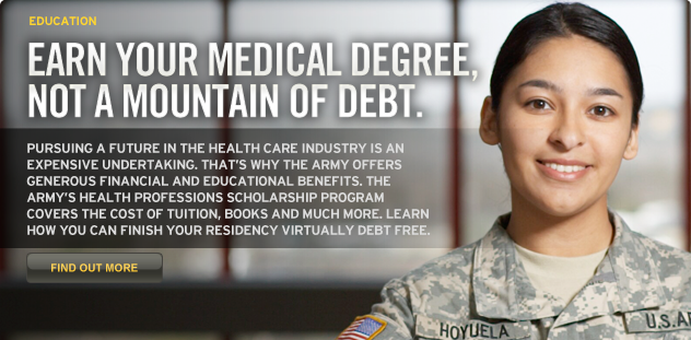 EARN YOUR MEDICAL DEGREE, NOT A MOUNTAIN OF DEBT.