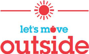 Let's Move Outside logo