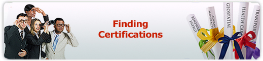 Finding Certifications