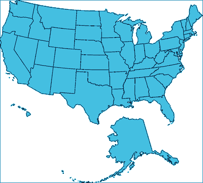 U.S. map