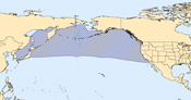 dall's porpoise range map