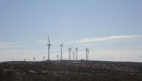 Manzanita Band of Mission Indians photo with Windmills