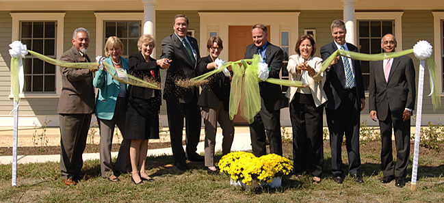 NZERTF ribbon cutting