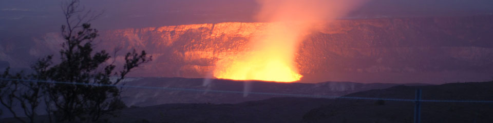 Halema`uma`u Just Before Dawn