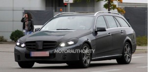 2014 Mercedes-Benz E Class Wagon facelift spy shots