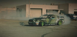 Vaughn Gittin Jr. tours Ford's Flat Rock plant