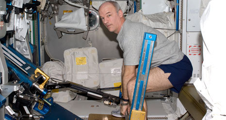 Astronaut Jeff Williams on aRED