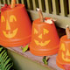 Flowerpot Pumpkin Halloween Decoration