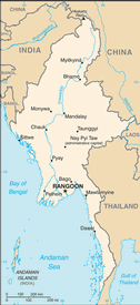 Map of Burma