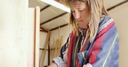 Picture of Women doing carpentry work.