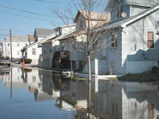 Flooding during Hurricane Katrina