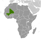 Location of Mali