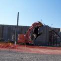 Demolishing large vertical tanks near U Plant