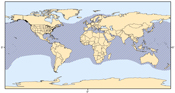 map of leatherback turtle range