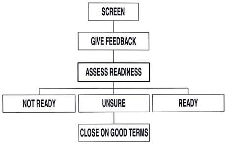 Brief Intervention Flow Chart