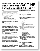 Pneumococcal Polysaccharide (PPV23) VIS