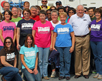 HOPE staff tours the USNS Comfort in dock in Baltimore.