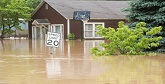 photo of flooded city