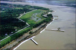 Revetment Construction on the Mississippi River