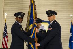 Col. Hartford assumes command of 437th AW