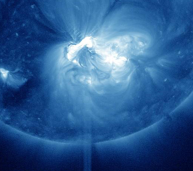 SDO image of X1.4 class solar flare