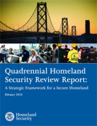 Book cover of Quadrennial Homeland Security Review Report