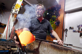 A day with Glass Blower Robert Kuster