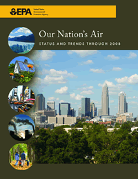 Latest Findings on National Air Quality - Status and Trends through 2007 - cover page