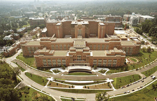 Clinical Center on the NIH Campus