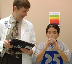 image of doctor and patient