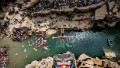 Cliff diving showdown