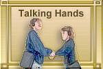 Talking Hands logo.