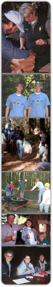 BLM volunteers in action