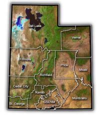 Utah BLM District & FIeld Office Map